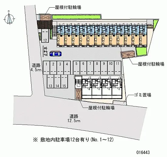 ★手数料０円★藤沢市城南４丁目　月極駐車場（LP）